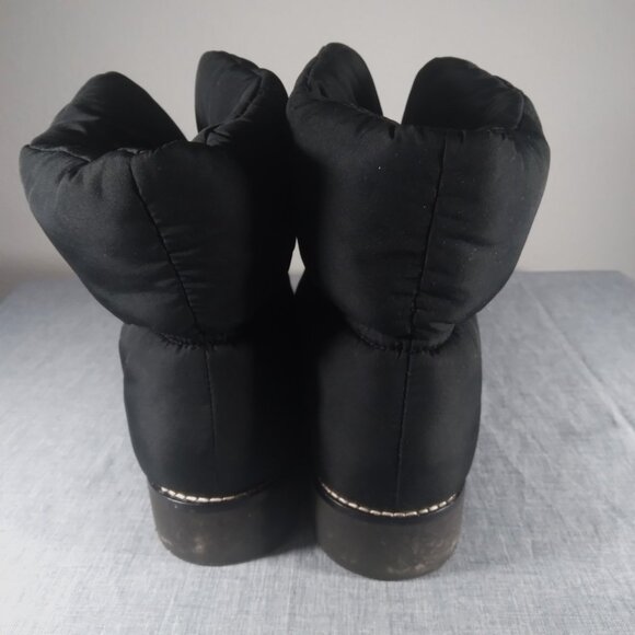 J.CREW ELSA BD325 PUFFER BOOTS BOOTIE PRIMALOFT PULL-ON Women Size 8 s-7114 - Picture 10 of 15